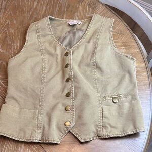 The Territory Ahead khaki  Button-Up Vest